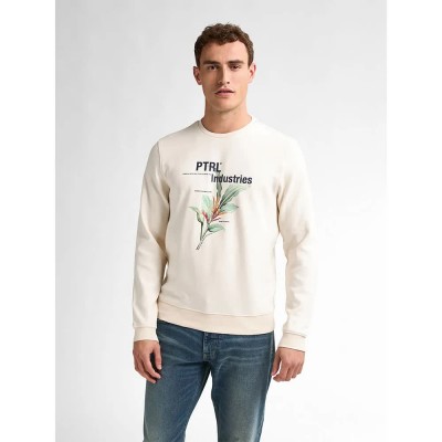 блуза,мъжки,пуловери,petrol,industries,m,1050,swr327,sweatshirt,beige