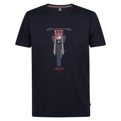 тениска,мъжки,тениски,petrol,industries,m,1050,tsr135,short,sleeve,t,shirt,navy,blue,(blue)