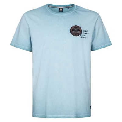 тениска,мъжки,тениски,petrol,industries,m,1050,tsr6070,plus,size,short,sleeve,t,shirt,blue,(ocean)