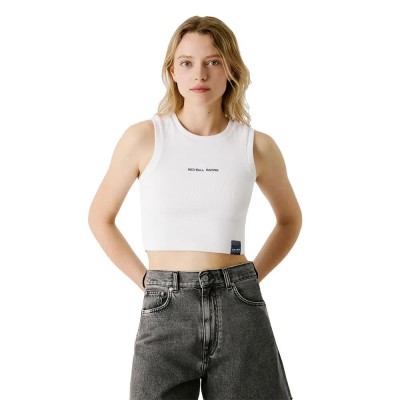 тениска,дамски,тениски,red,bull,racing,logo,crop,sleeveless,t,shirt,white,(white)