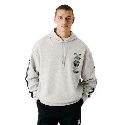 суичър,мъжки,пуловери,red,bull,racing,logo,stack,hoodie,grey,(marl,grey)