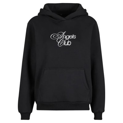 суичър,дамски,блузи,miss,tee,angels,club,fluffy,hoodie,black