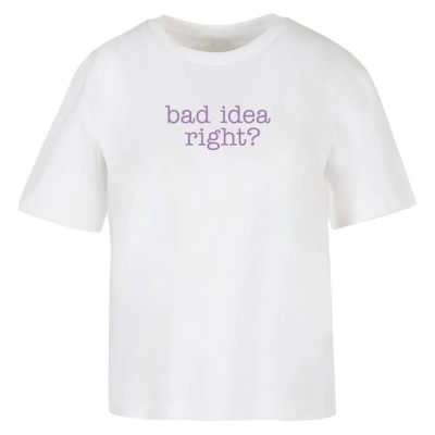 тениска,мъжки,тениски,miss,tee,bad,idea,short,sleeve,t,shirt,white,(white)