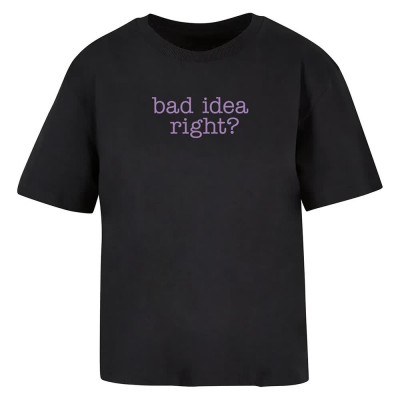 тениска,мъжки,тениски,miss,tee,bad,idea,short,sleeve,t,shirt,black