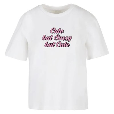 тениска,мъжки,тениски,miss,tee,cute,but,sassy,short,sleeve,t,shirt,white,(white)