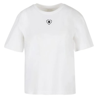 тениска,мъжки,тениски,miss,tee,good,vibes,only,heart,short,sleeve,t,shirt,white,(white)