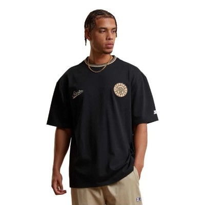 тениска,мъжки,тениски,starter,black,label,starter,oversized,heavy,college,short,sleeve,t,shirt,black