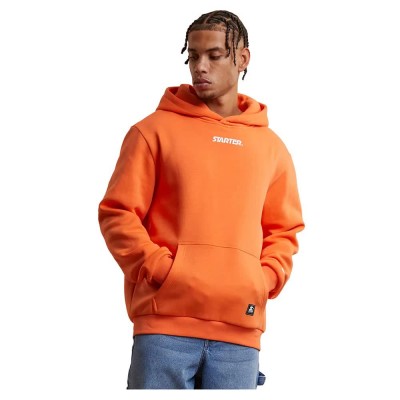 суичър,мъжки,пуловери,starter,black,label,starter,small,logo,essential,hoodie,mandarin,(orange)