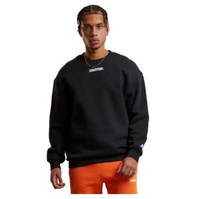 блуза,мъжки,пуловери,starter,black,label,starter,small,logo,essential,sweatshirt,black,(black)