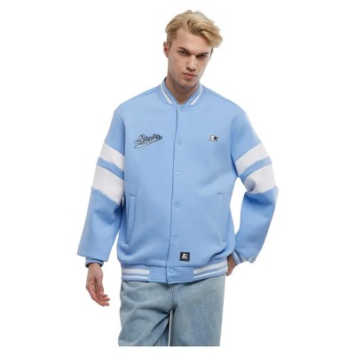 яке,мъжки,якета,starter,black,label,starter,sweat,college,jacket,carolina,blue,(blue)
