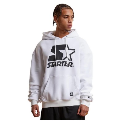 суичър,мъжки,пуловери,starter,black,label,starterd,logo,oversized,hoodie,white