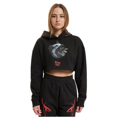 суичър,мъжки,пуловери,thug,life,dusky,hoodie,black,(black)