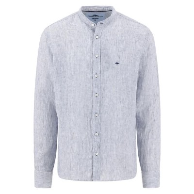 риза,с,дълъг,ръкав,мъжки,ризи,fynch,hatton,15046168,linen,fine,stripe,long,sleeve,shirt,grey
