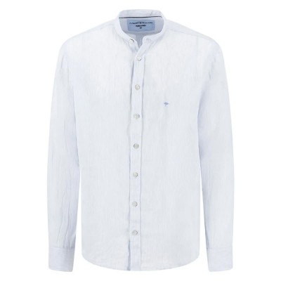 риза,с,дълъг,ръкав,мъжки,ризи,fynch,hatton,15046168,linen,fine,stripe,long,sleeve,shirt,white,blue,(summer,breeze)