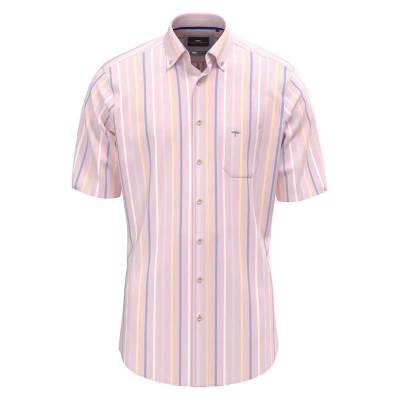 риза,с,къс,ръкав,мъжки,ризи,fynch,hatton,15048491,summer,oxford,stripes,short,sleeve,shirt,pink