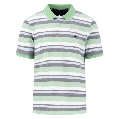 блуза,с,яка,мъжки,блузи,с,яка,fynch,hatton,2,tone,multicoloured,stripe,short,sleeve,polo,turf,green,(green)