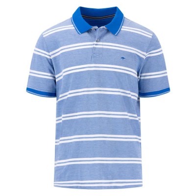 блуза,с,яка,мъжки,блузи,с,яка,fynch,hatton,2,tone,stripe,short,sleeve,polo,blue