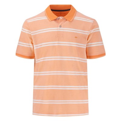 блуза,с,яка,мъжки,блузи,с,яка,fynch,hatton,2,tone,stripe,short,sleeve,polo,sunny,orange,(orange)