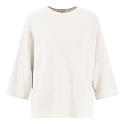 блуза,дамски,пуловери,дамски,плетени,дрехи,fynch,hatton,25137007,fine,cotton,sweater,milk,(white)