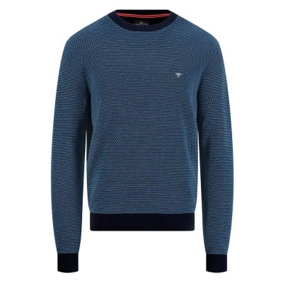 блуза,мъжки,пуловери,fynch,hatton,3,tone,sweater,blue