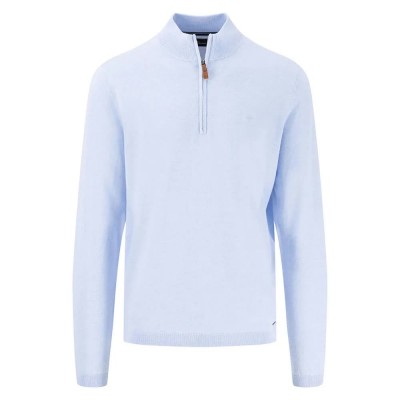 блуза,мъжки,пуловери,fynch,hatton,air,cotton,half,zip,sweater,summer,breeze,(blue)