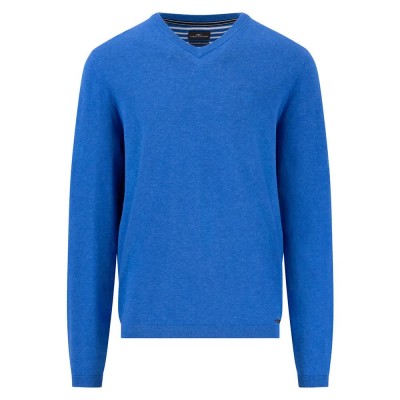 блуза,мъжки,пуловери,fynch,hatton,air,cotton,v,neck,sweater,strong,blue,(blue)