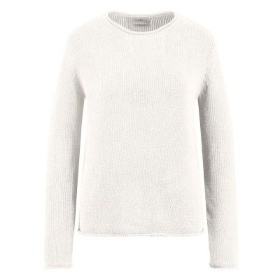 блуза,мъжки,пуловери,дамски,пуловери,fynch,hatton,basic,cotton,sweater,white,(milk)