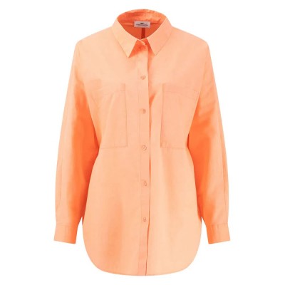дамски,блузи,дамски,ризи,fynch,hatton,batwing,long,sleeve,blouse,neon,papaya,(orange)