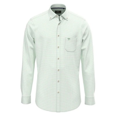 риза,с,дълъг,ръкав,мъжки,ризи,fynch,hatton,classic,oxford,mix,long,sleeve,shirt,green