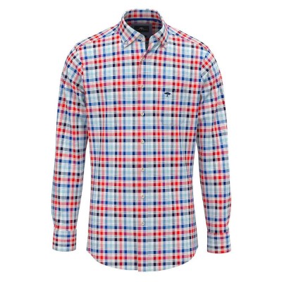 карирана,риза,мъжки,ризи,fynch,hatton,classic,combi,checks,long,sleeve,shirt,multicolor
