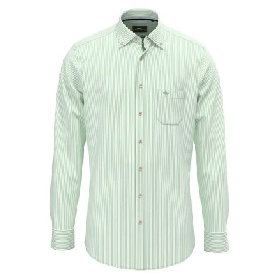 риза,с,дълъг,ръкав,мъжки,ризи,fynch,hatton,classic,oxford,mix,long,sleeve,shirt,green