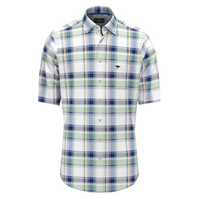 карирана,риза,мъжки,ризи,fynch,hatton,colorful,combi,checks,long,sleeve,shirt,green