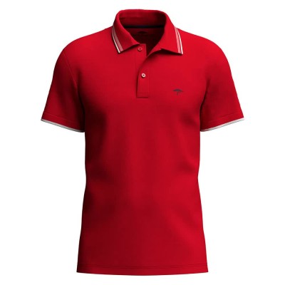 дамски,блузи,с,яка,мъжки,блузи,с,яка,fynch,hatton,contrast,tipping,short,sleeve,polo,red,(poppy,red)