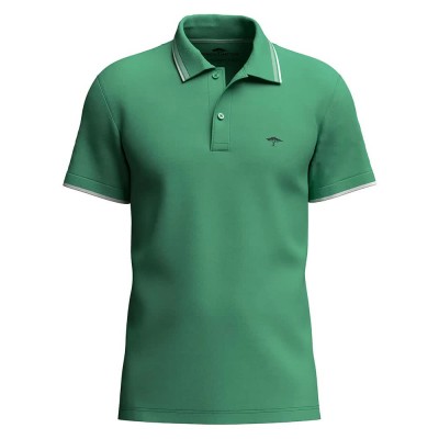 мъжки,блузи,с,яка,fynch,hatton,contrast,tipping,short,sleeve,polo,turf,green,(green)