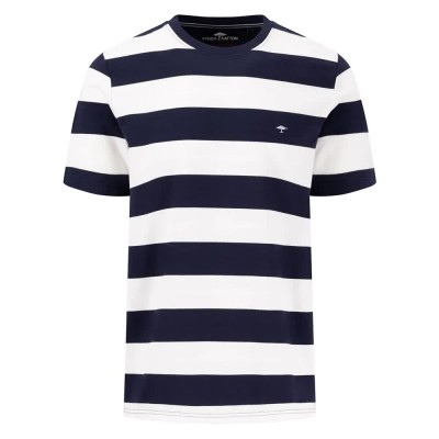 тениска,мъжки,тениски,дамски,тениски,fynch,hatton,heavy,striped,short,sleeve,t,shirt,blue,(navy)
