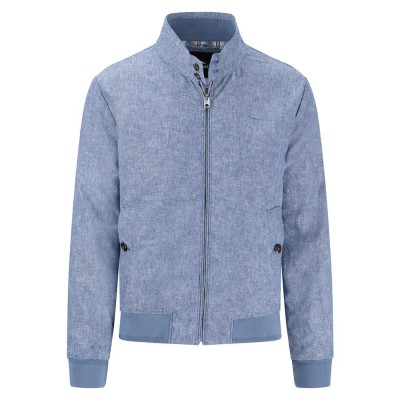 яке,мъжки,якета,fynch,hatton,linen,melange,harrington,jacket,summer,breeze,(blue)
