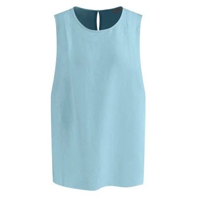 дамски,блузи,дамски,ризи,fynch,hatton,linen,mix,sleeveless,blouse,summer,lavender,(blue)
