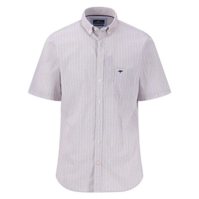 риза,с,къс,ръкав,мъжки,ризи,fynch,hatton,minimal,poplin,print,short,sleeve,shirt,peony,(purple)