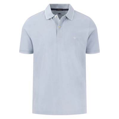 мъжки,блузи,с,яка,fynch,hatton,modern,fit,premium,cotton,short,sleeve,polo,summer,breeze,(blue)