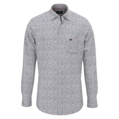 риза,с,дълъг,ръкав,мъжки,ризи,fynch,hatton,seasonal,minimal,flower,long,sleeve,shirt,grey