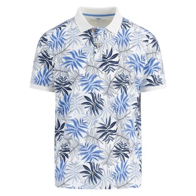 мъжки,блузи,с,яка,fynch,hatton,slub,aop,short,sleeve,polo,white