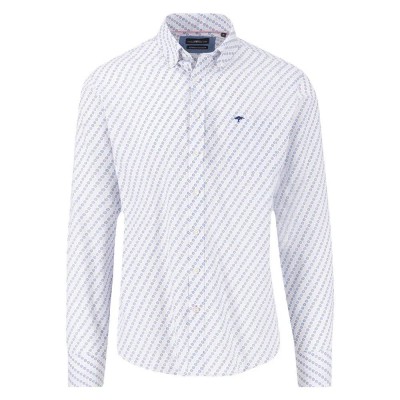 риза,с,дълъг,ръкав,мъжки,ризи,fynch,hatton,seasonal,combi,print,long,sleeve,shirt,peony,(white)