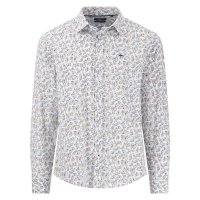 риза,с,дълъг,ръкав,мъжки,ризи,fynch,hatton,prints,on,structure,long,sleeve,shirt,sand,(beige)