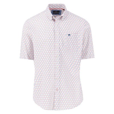 риза,с,къс,ръкав,мъжки,ризи,fynch,hatton,seasonal,combi,print,short,sleeve,shirt,white