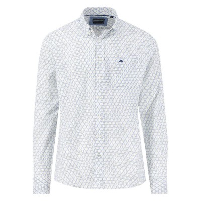 риза,с,дълъг,ръкав,мъжки,ризи,fynch,hatton,seasonal,combi,print,long,sleeve,shirt,white