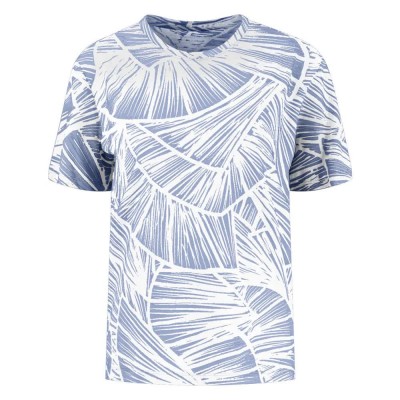 тениска,дамски,тениски,fynch,hatton,slub,aop,shell,short,sleeve,t,shirt,summer,lavender,(blue)