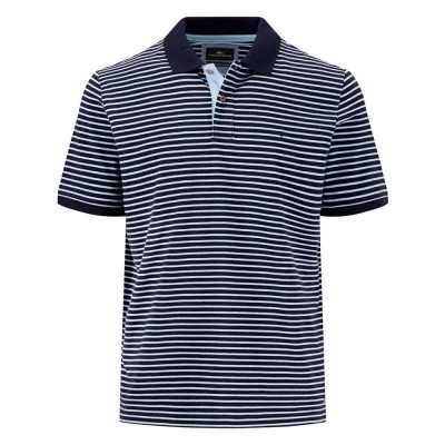 мъжки,блузи,с,яка,fynch,hatton,striped,short,sleeve,polo,blue