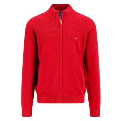 блуза,мъжки,пуловери,fynch,hatton,stitch,mix,full,zip,sweater,red,(poppy,red)