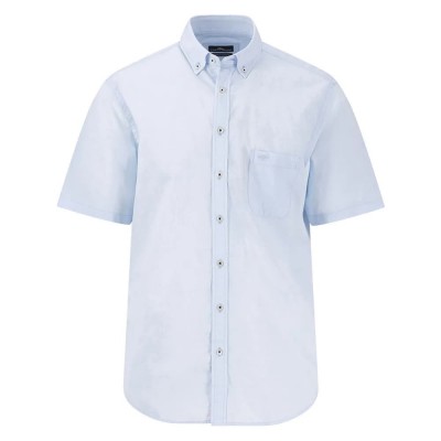 риза,с,къс,ръкав,мъжки,ризи,fynch,hatton,structure,shirts,short,sleeve,shirt,blue,(summer,breeze)