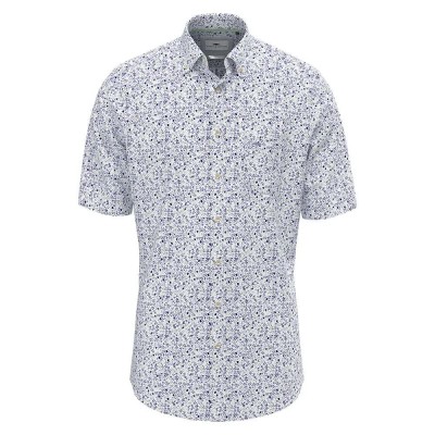 риза,с,къс,ръкав,мъжки,ризи,fynch,hatton,summer,flower,print,short,sleeve,shirt,grey,(crystal,blue)